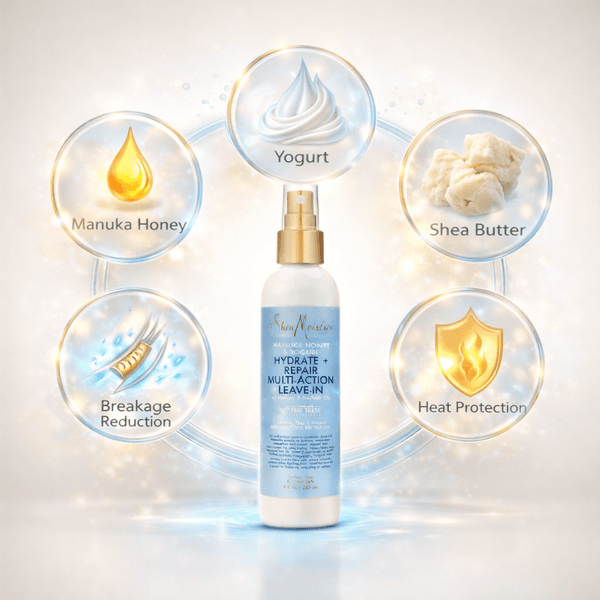 Shea Moisture Manuka Honey Yogurt Multi Action Leave - in 237 ml - CosFair GmbH