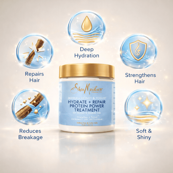 Shea Moisture Manuka Honey Yogurt Protein Treatment 237 ml - CosFair GmbH