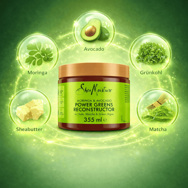 Shea Moisture Moringa & Avocado Power Greens Reconstructor 355 ml - CosFair GmbH