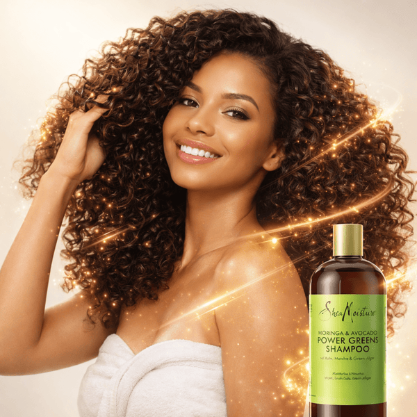 Shea Moisture Moringa & Avocado Power Greens Shampoo 384 ml - CosFair GmbH