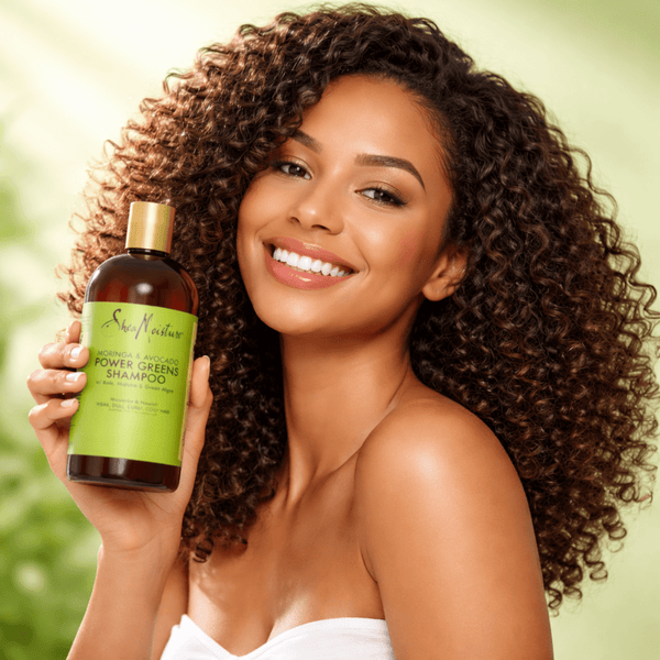 Shea Moisture Moringa & Avocado Power Greens Shampoo 384 ml - CosFair GmbH