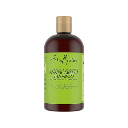 Shea Moisture Moringa & Avocado Power Greens Shampoo 384ml - CosFair GmbH