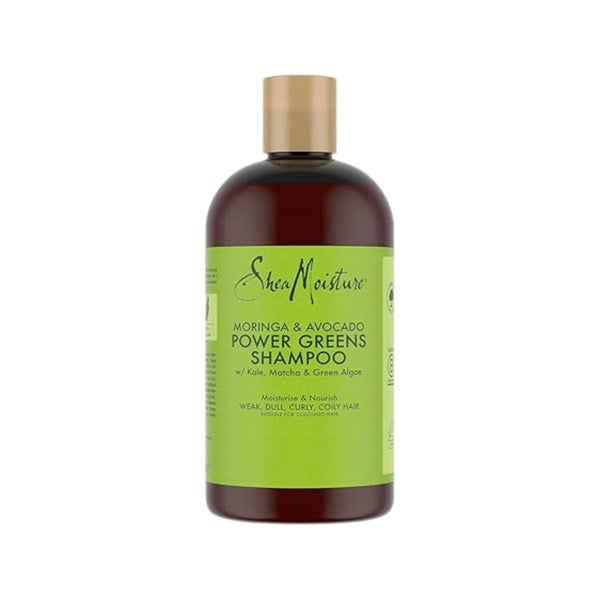 Shea Moisture Moringa &amp; Avocado Power Greens Shampoo 384ml - CosFair GmbH