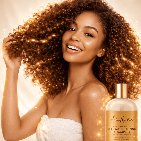Shea Moisture Raw Shea Butter Deep Moisturizing Shampoo 384 ml - CosFair GmbH