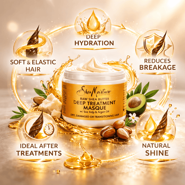 Shea Moisture Raw Shea Butter Deep Treatment Masque 340 g - CosFair GmbH