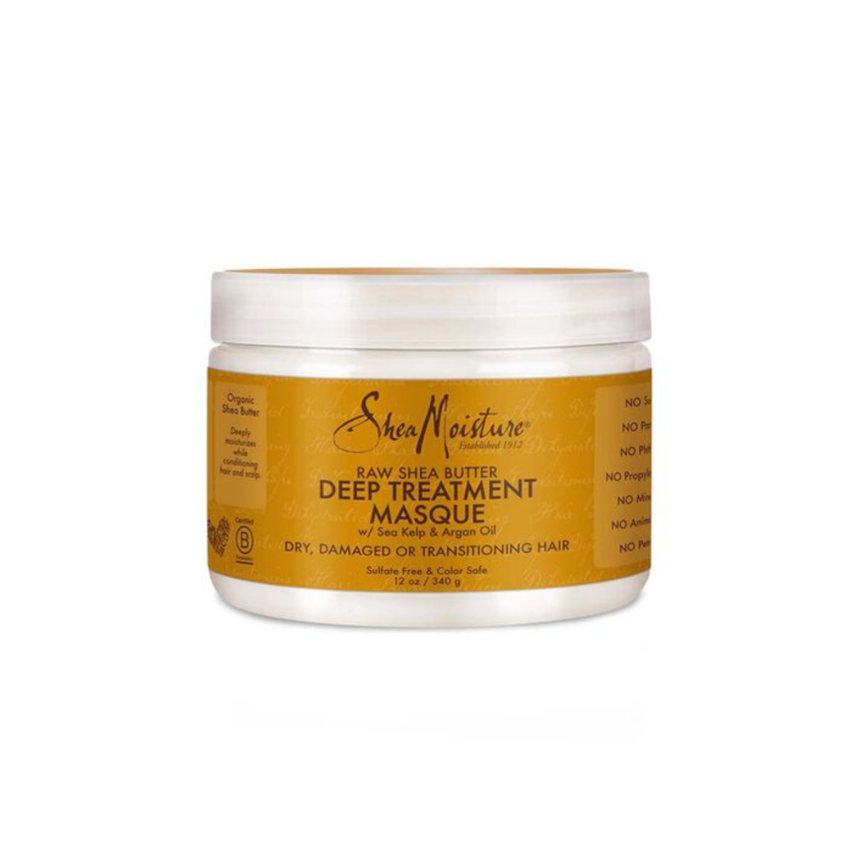 Shea Moisture Raw Shea Butter Deep Treatment Masque 340g - CosFair GmbH