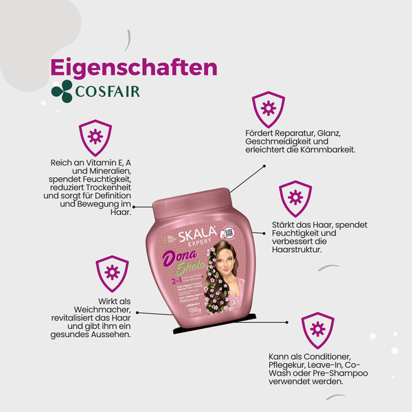 SKALA Expert Dona Skala 2 in 1 Hair Cream 1000g - CosFair GmbH