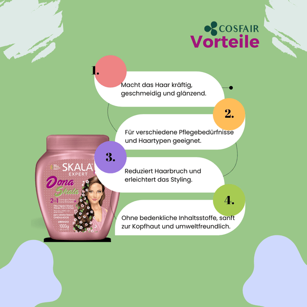 SKALA Expert Dona Skala 2 in 1 Hair Cream 1000g - CosFair GmbH