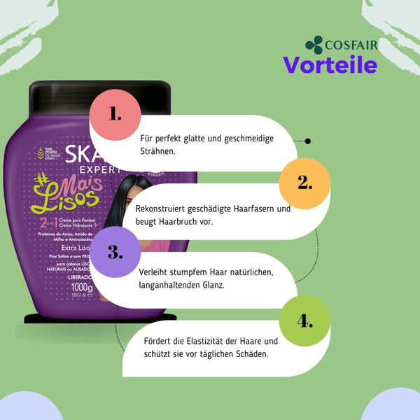 SKALA Expert Mais Lisos 2 in 1 Hair Cream 1000g - CosFair GmbH