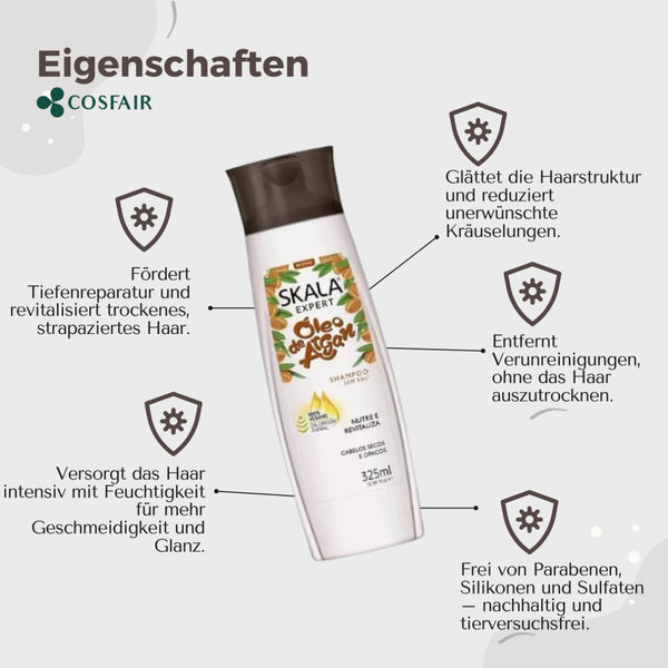 SKALA Expert Óleo de Argan Shampoo 325ml - CosFair GmbH