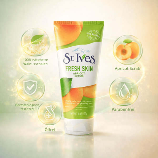 ST. Ives Fresh Skin Apricot Scrub 150 g - CosFair GmbH