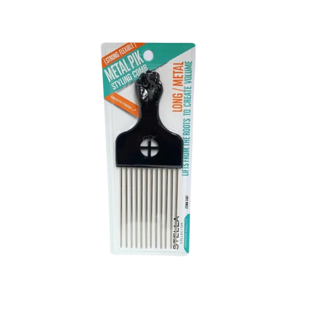 Stella Collection Metal Pik Long Styling Comb - CosFair GmbH