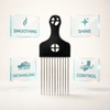 Stella Collection Metal Pik Long Styling Comb - CosFair GmbH
