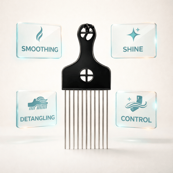 Stella Collection Metal Pik Long Styling Comb - CosFair GmbH