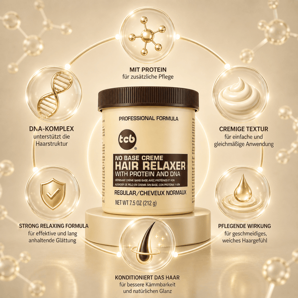 TCB No Base Creme Hair Relaxer 212g - Regular - CosFair GmbH