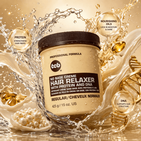 TCB No Base Creme Hair Relaxer Regular - 425g - CosFair GmbH