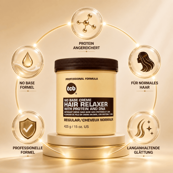 TCB No Base Creme Hair Relaxer Regular - 425g - CosFair GmbH
