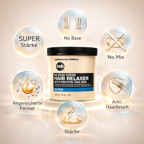 TCB No Base Creme Hair Relaxer SUPER 425 g - CosFair GmbH