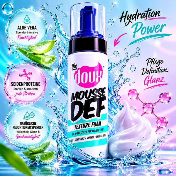 The doux MOUSSE DEF Texture Foam - 207ml - CosFair GmbH