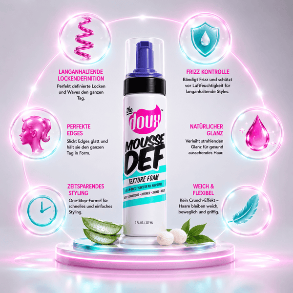 The doux MOUSSE DEF Texture Foam - 207ml - CosFair GmbH