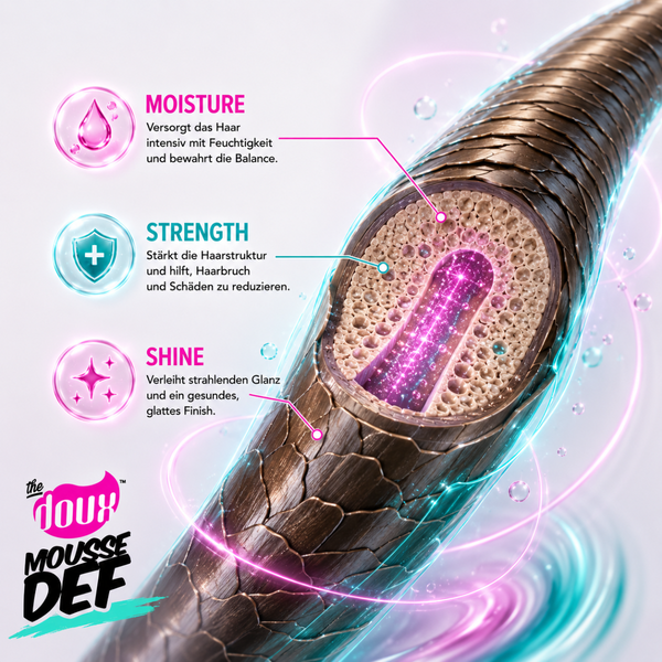 The doux MOUSSE DEF Texture Foam - 207ml - CosFair GmbH