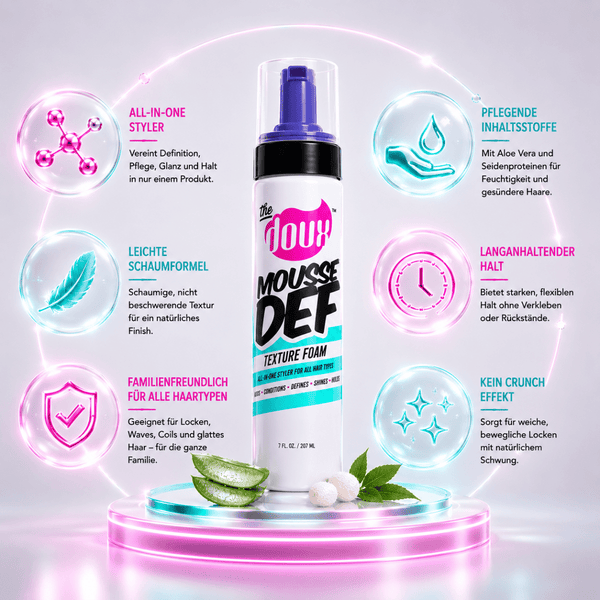 The doux MOUSSE DEF Texture Foam - 207ml - CosFair GmbH