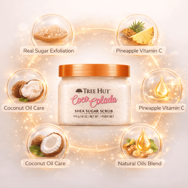 Tree Hut Coco Colada Shea Sugar Scrub - 510 g - CosFair GmbH