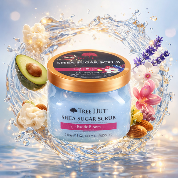 Tree Hut Exotic Bloom Shea Sugar Scrub - 510 g - CosFair GmbH