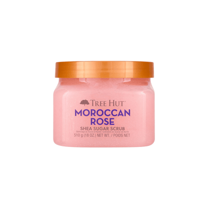 Tree Hut Moroccan Rose Shea Sugar Scrub – 510 g - CosFair GmbH