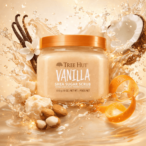Tree Hut Vanilla Shea Sugar Scrub – 510 g - CosFair GmbH