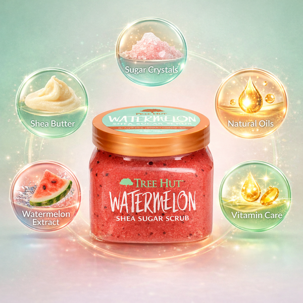 Tree Hut Watermelon Shea Sugar Scrub - 510 g - CosFair GmbH