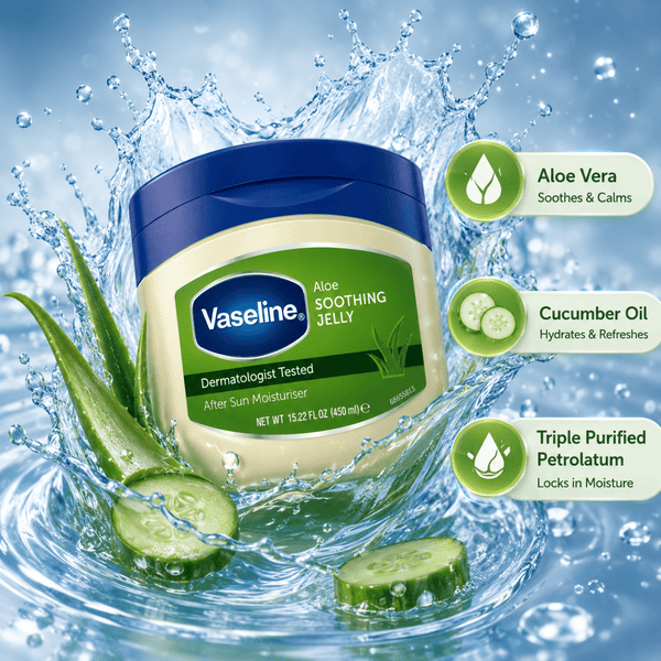 Vaseline Aloe Soothing Jelly - 450 ml - CosFair GmbH