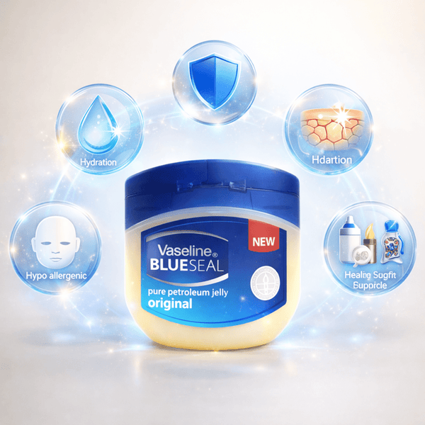 Vaseline Blue Seal Pure Petroleum Jelly Original 450 ml - CosFair GmbH