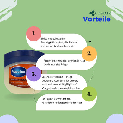 Vaseline Cocoa Butter Moisturising Jelly 450ml - CosFair GmbH