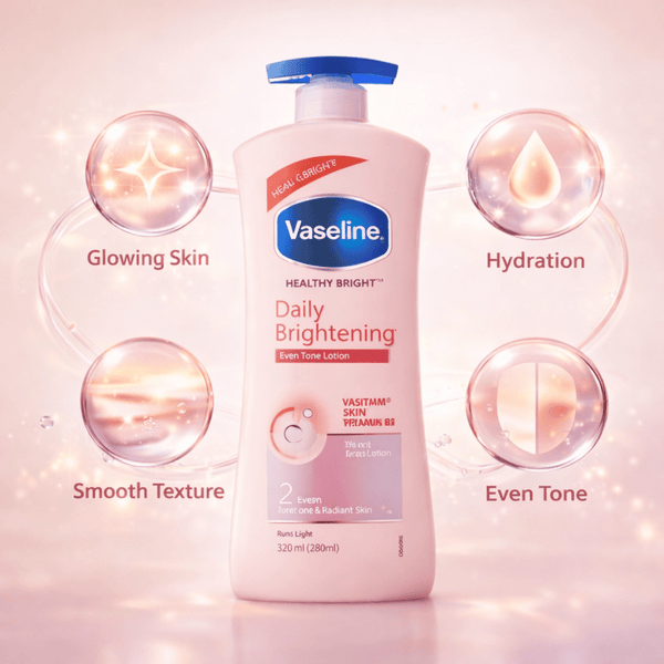 Vaseline Healthy Bright Daily Brightening Even Tone Lotion 600 ml - CosFair GmbH