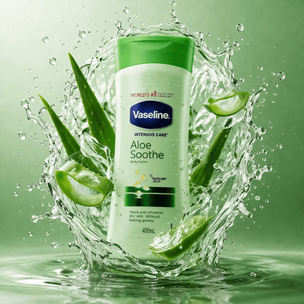 Vaseline Intensive Care Aloe Soothe Body Lotion 400 ml - CosFair GmbH
