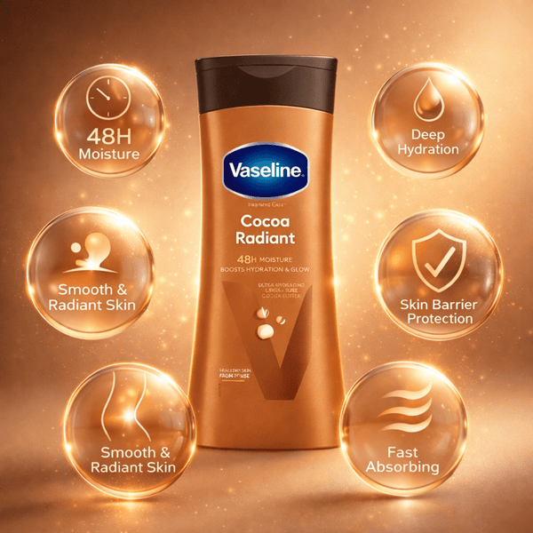 Vaseline Intensive Care Cocoa Radiant 400 ml - CosFair GmbH