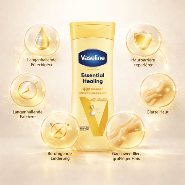Vaseline Intensive Care Essential Healing Body Lotion 400 ml - CosFair GmbH