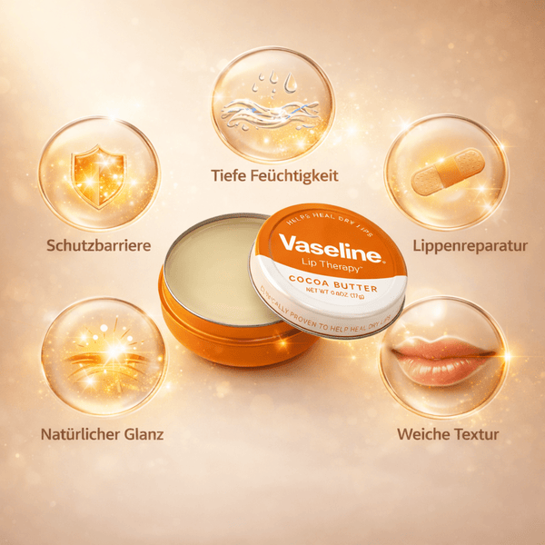 Vaseline Lip Therapy Cocoa Butter 20 g - CosFair GmbH