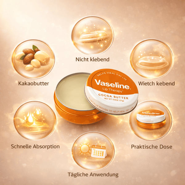 Vaseline Lip Therapy Cocoa Butter 20 g - CosFair GmbH