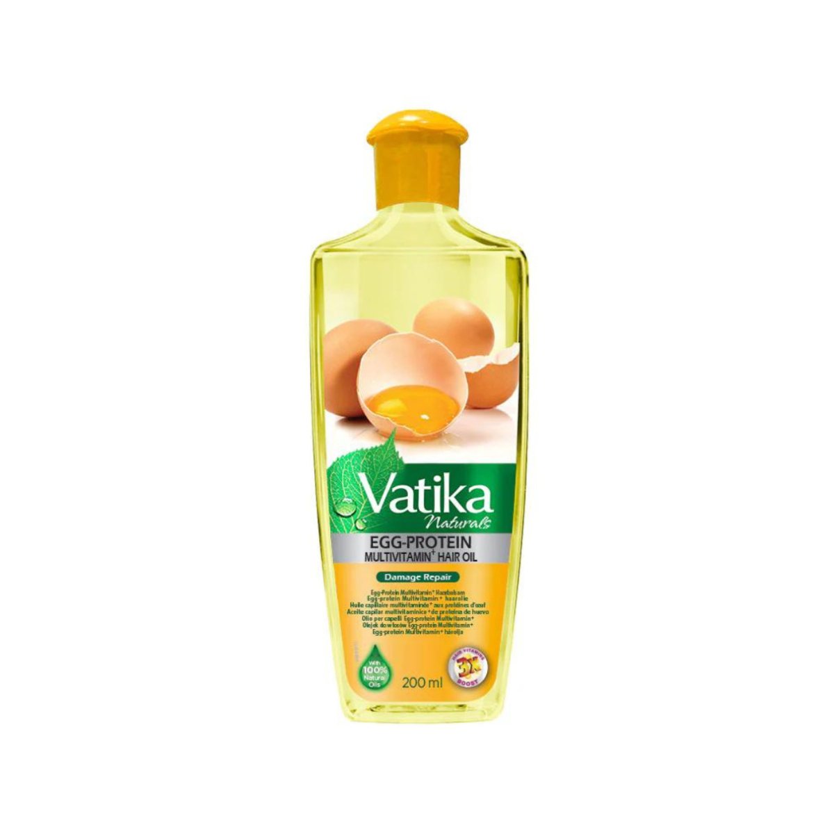 Vatika Naturals Egg - Protein Multivitamin Hair Oil 200ml - CosFair GmbH