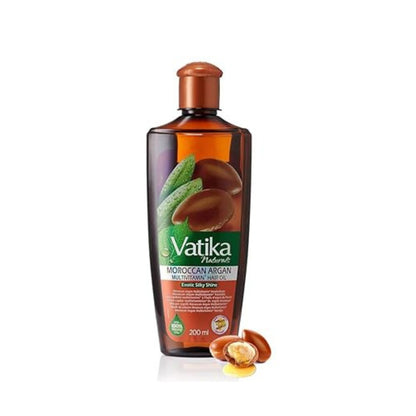 Vatika Naturals Moroccan Argan Multivitamin Hair Oil 200ml - CosFair GmbH