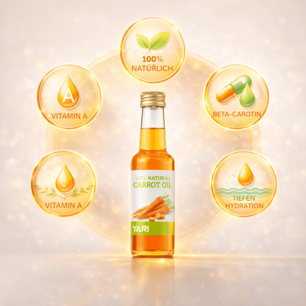 Yari 100% Natural Carrot Oil 250 ml - CosFair GmbH