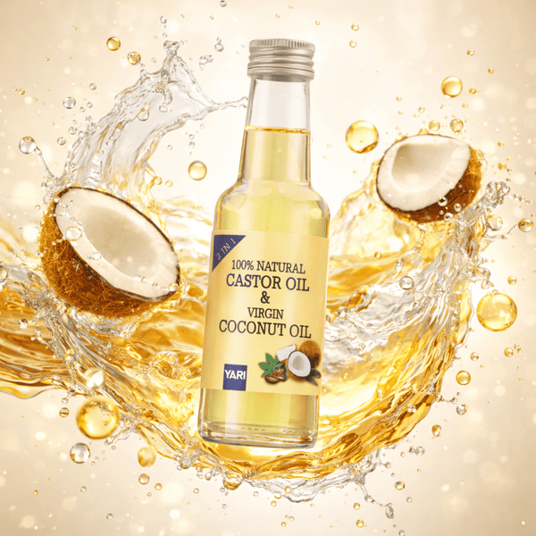 Yari 100% Natural Castor Oil & Virgin Coconut Oil 250 ml - CosFair GmbH