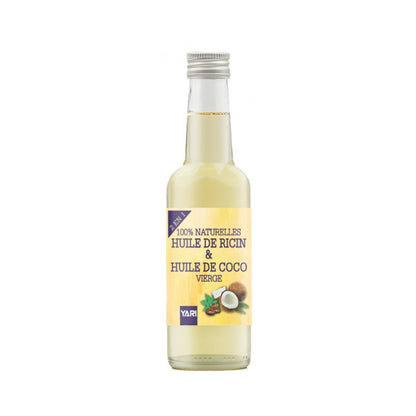 Yari 100% Natural Castor Oil &amp; Virgin Coconut Oil 250ml - CosFair GmbH