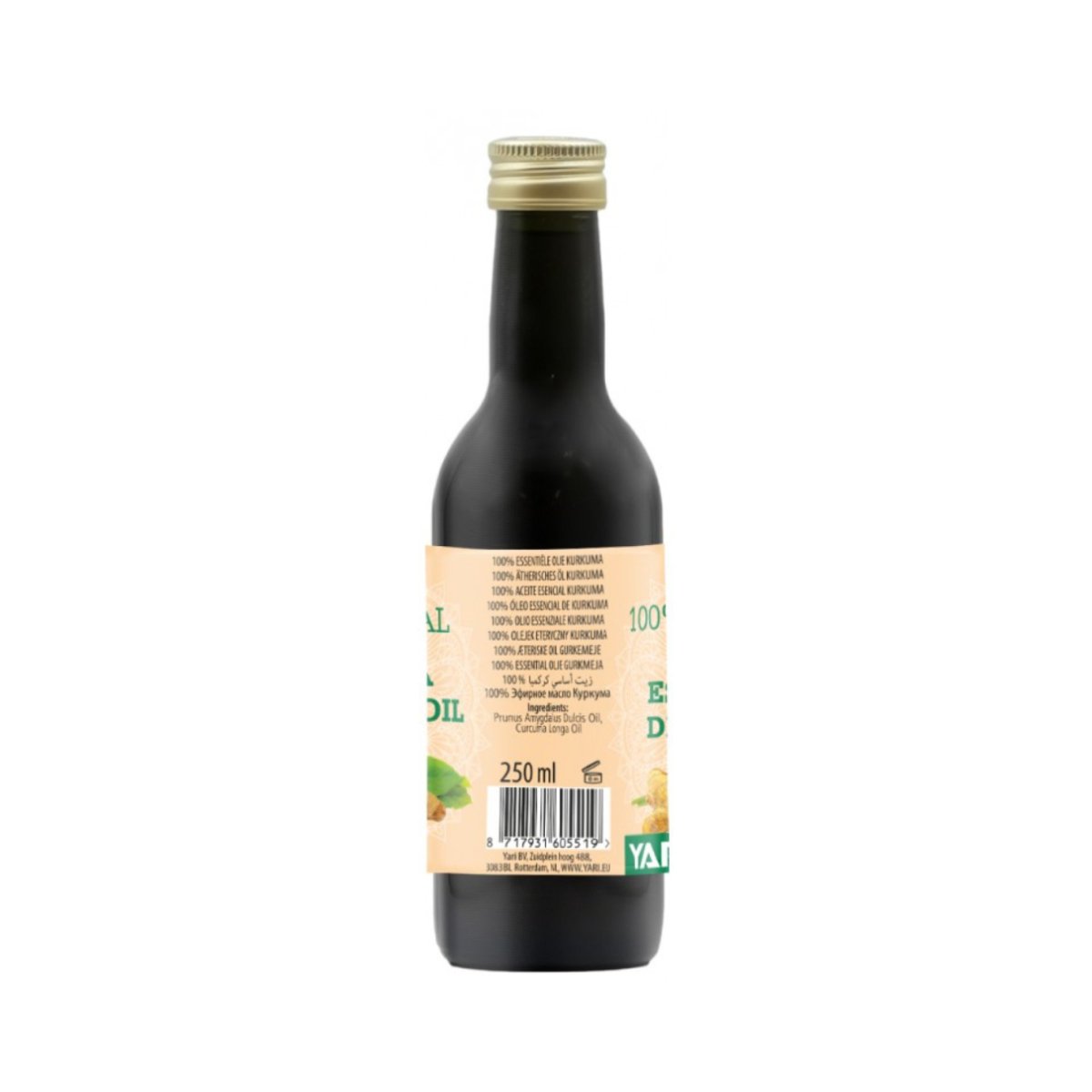 Yari 100% Natural Curcuma Essential Oil 250ml - CosFair GmbH