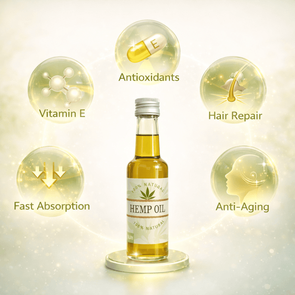 Yari 100% Natural Hemp Oil 250 ml - CosFair GmbH