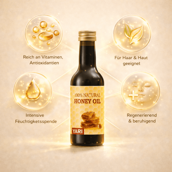 Yari 100% Natural Honey Oil 250 ml - CosFair GmbH