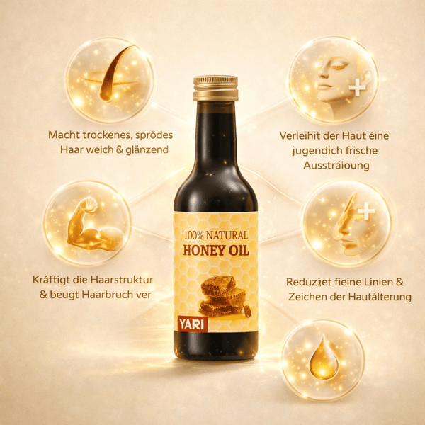 Yari 100% Natural Honey Oil 250 ml - CosFair GmbH