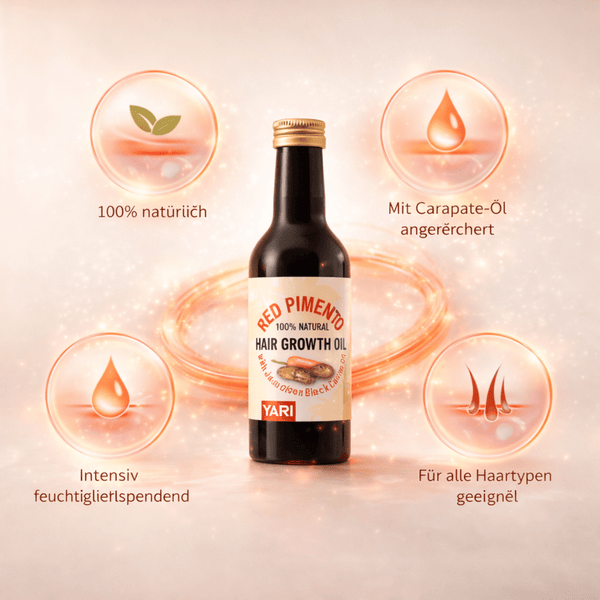 Yari 100% Natural Red Pimento Hair Growth Oil 250 ml - CosFair GmbH